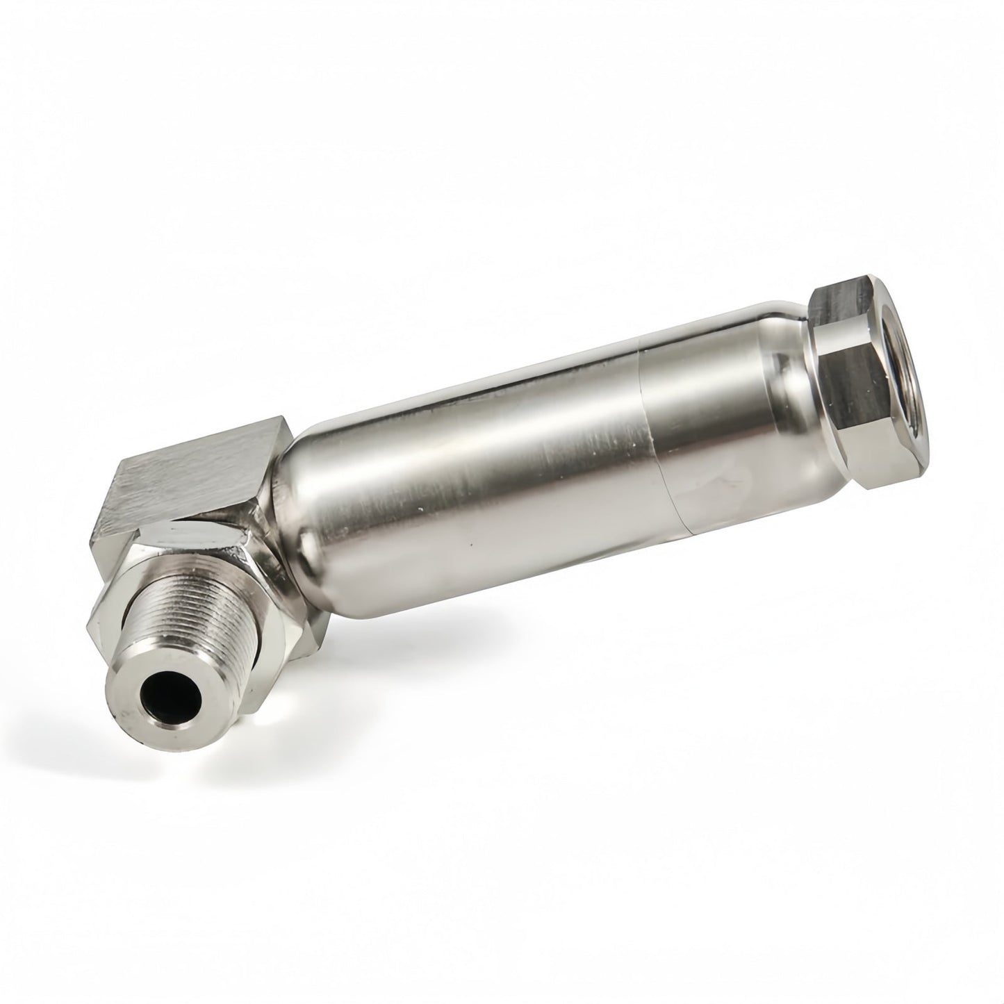 NEW 90° Pro O2 Sensor Spacer Mini Catalizador Mini Catalytic Converter to Fix CEL P0420 P0430 - Mini Catalytic Converter