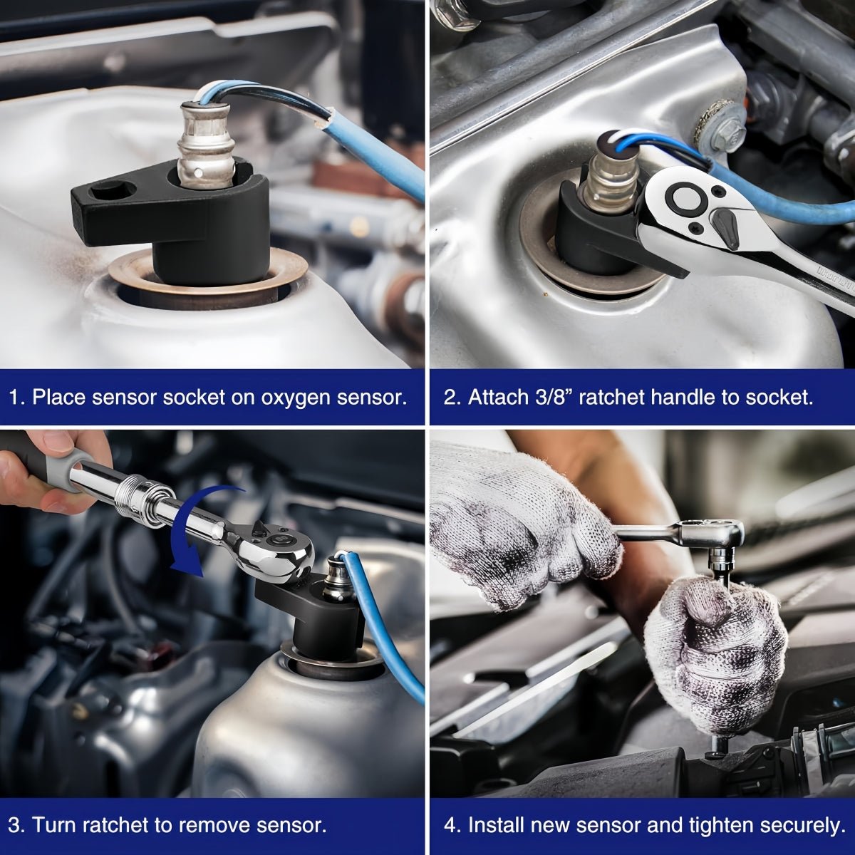 O2 Sensor Socket - Mini Catalytic