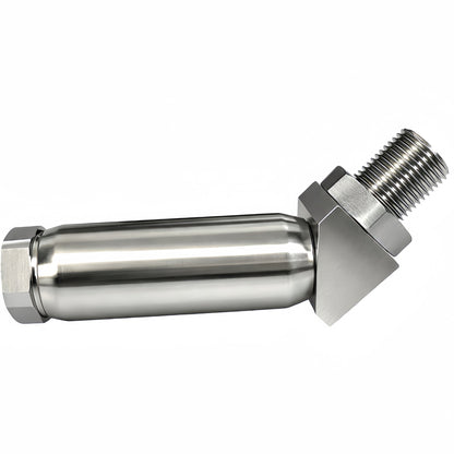 NEW 45° Pro O2 Sensor Spacer Mini Catalizador Mini Catalytic Converter to Fix CEL P0420 P0430 - Mini Catalytic Converter