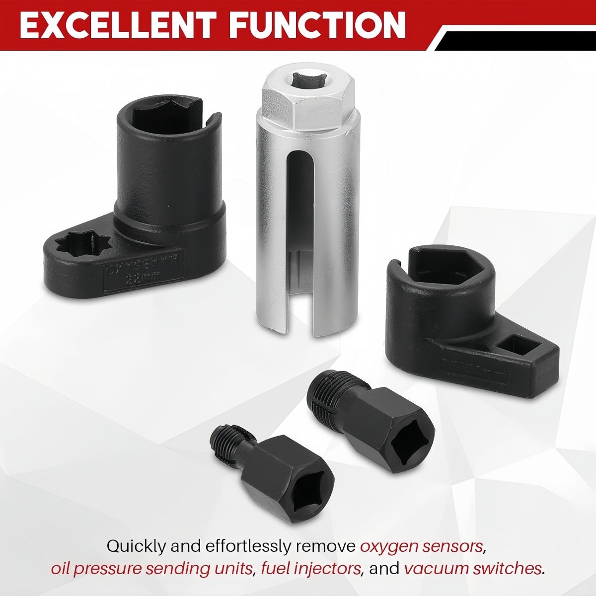 Cat And O2 Sensor Kit O2 Sensor Socket Set – Mini Catalytic Converter
