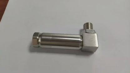 NEW 90° Pro O2 Sensor Spacer Mini Catalizador Mini Catalytic Converter to Fix CEL P0420 P0430